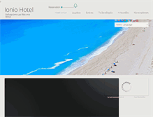 Tablet Screenshot of hotelionion.com